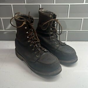 Thorogood American Heritage 8”‎ Steel Toe Work Boots Size 10 D